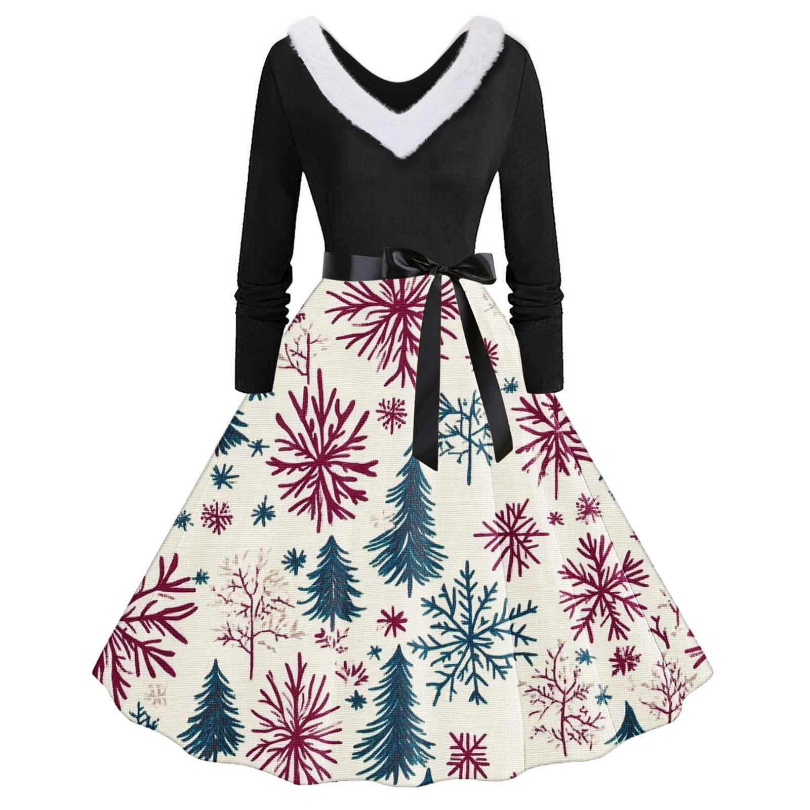 Buigttklop Christmas Dress for Women 2024,Christmas Dresses for Women — free download