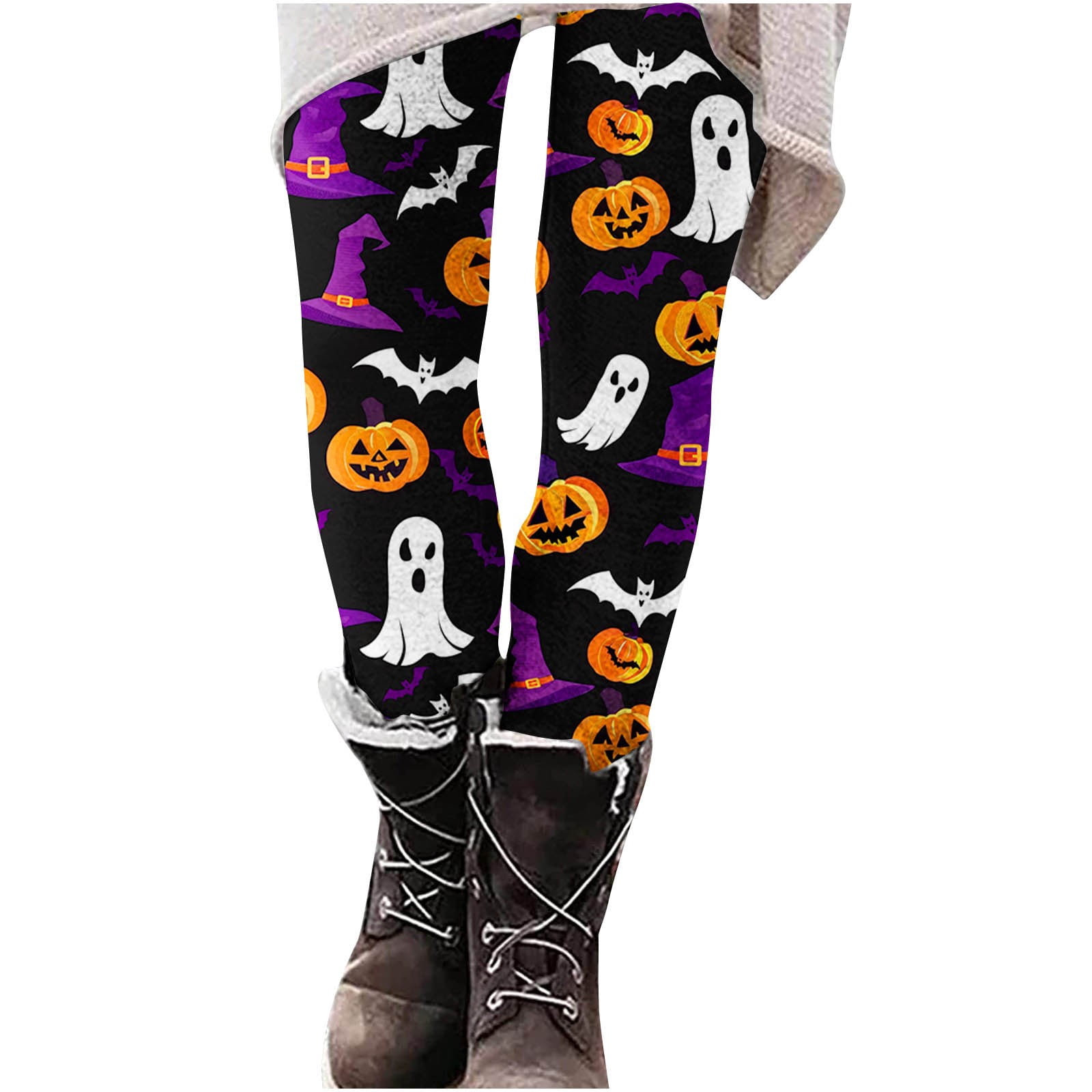 Legging Bloody Para Mujer - Diseño Manchado De Sangre, Blanco Con Motivos, Ideal Para Halloween Y Fiestas De Disfraces