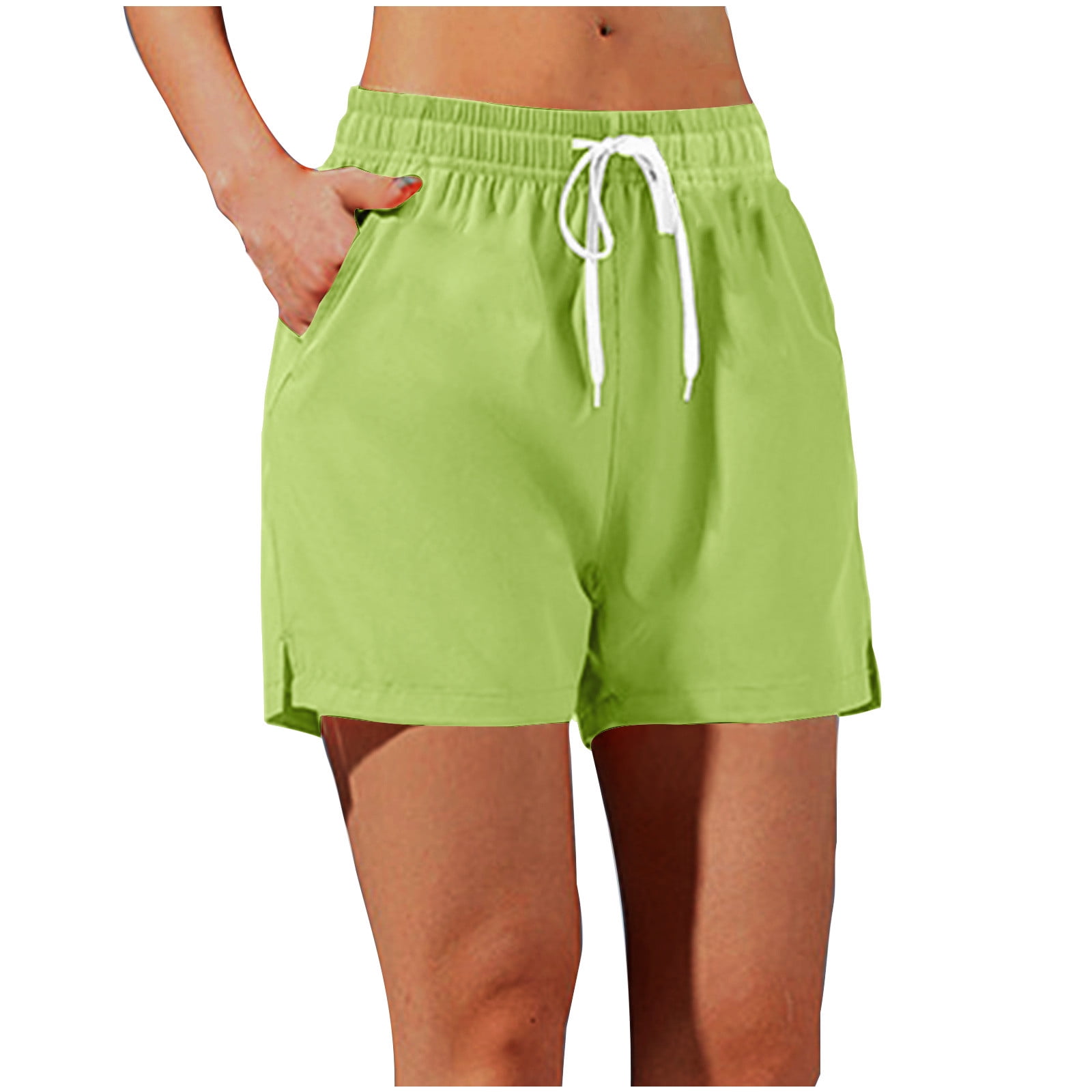 BUIgtTklOP no boundaries Women's Shorts Clearance Plus Size Summer