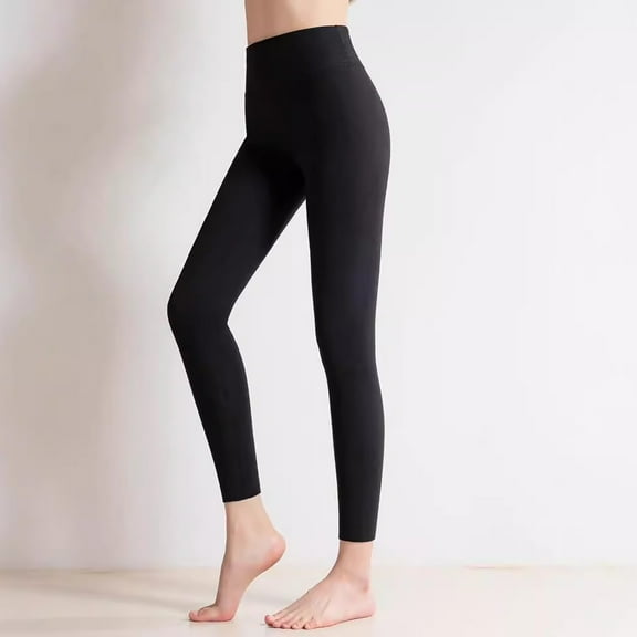 Buigttklop High Waist Yoga Pants for Women with Pockets Leggings for Workout Running Tummy Control Yoga Pants