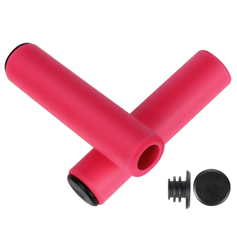 BULESON Lightweight and Comfortable Silicone Bike Grips Shock Absorbing