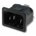 thumbnail image 1 of BULGIN LIMITED - Power Inlet, IEC, Panel Snap Fit, 10A, 1 of 1