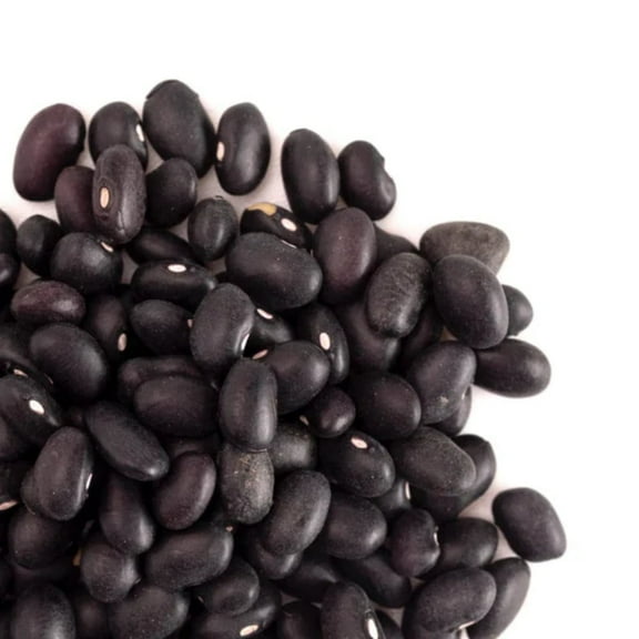 BULK EB - Organic Black Turtle Beans 25LB ( Pack of 1)