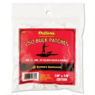 BULK PATCHES 250CT 17-22CAL