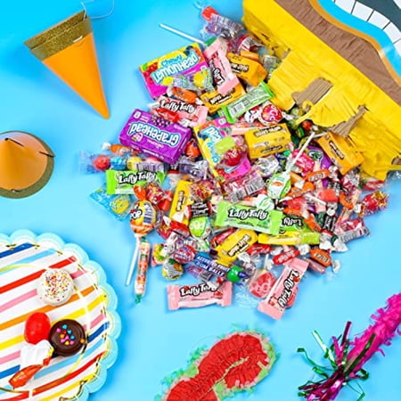 BULK Party Mix - 8 Pounds - Holiday Candy Bulk - Variety Candies - Parade Candy - Piñata Candies - Individually Wrapped for Stocking Stuffer - Assorted Candy