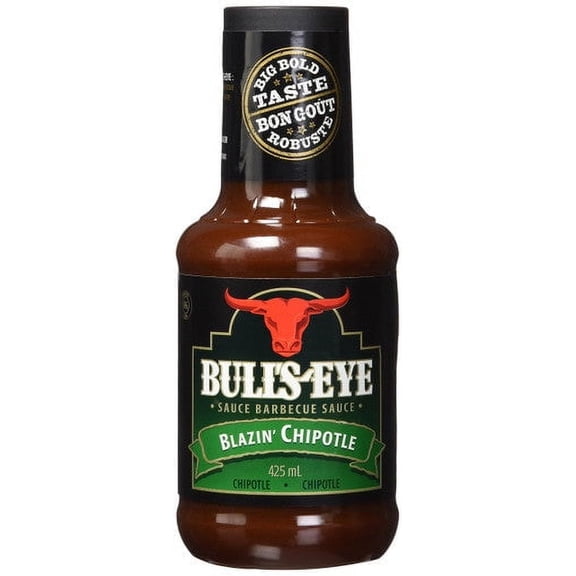 BULL'S EYE BBQ Sauce - Blazing Chipotle, 425ml/14 oz