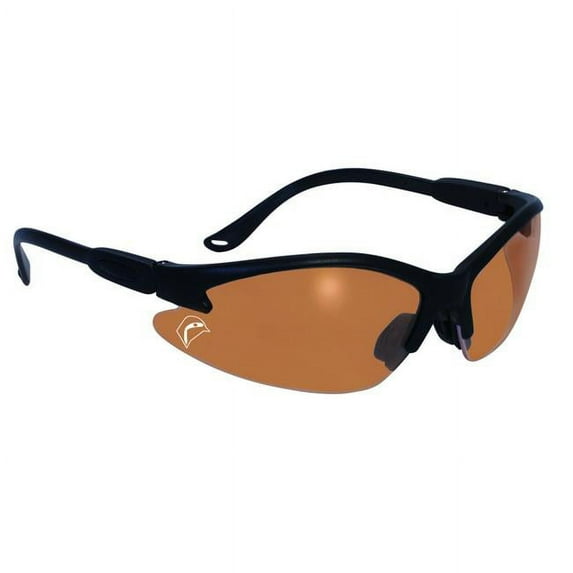 BULLBLK BB A-F Bullchukar Black Frame & Belgium Bronze Anti-Fog Lens Sportsman Hunting Glass