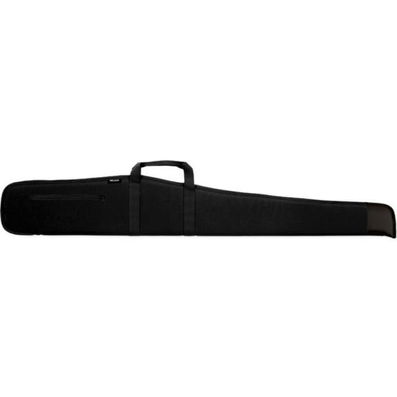 BULLDOG DELUXE SHOTGUN CASE 52" NYLON LEATHER END CAP BLACK