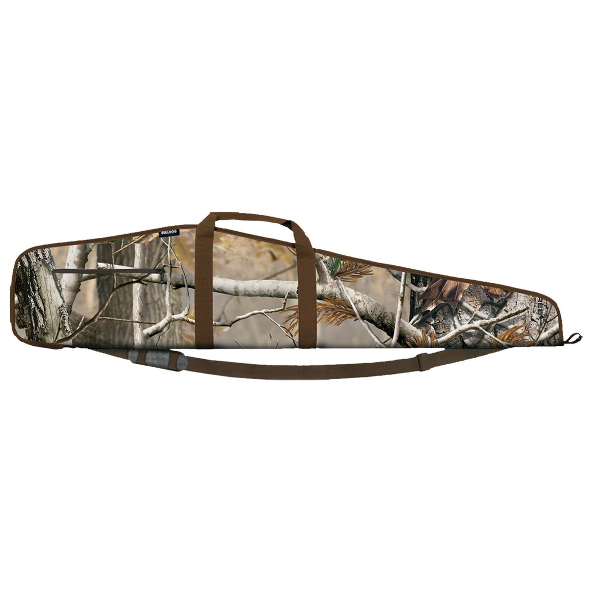 BULLDOG EXTREME SCOPED RIFLE CASE 48" 1000D NYLON APHD BROWN TRIM