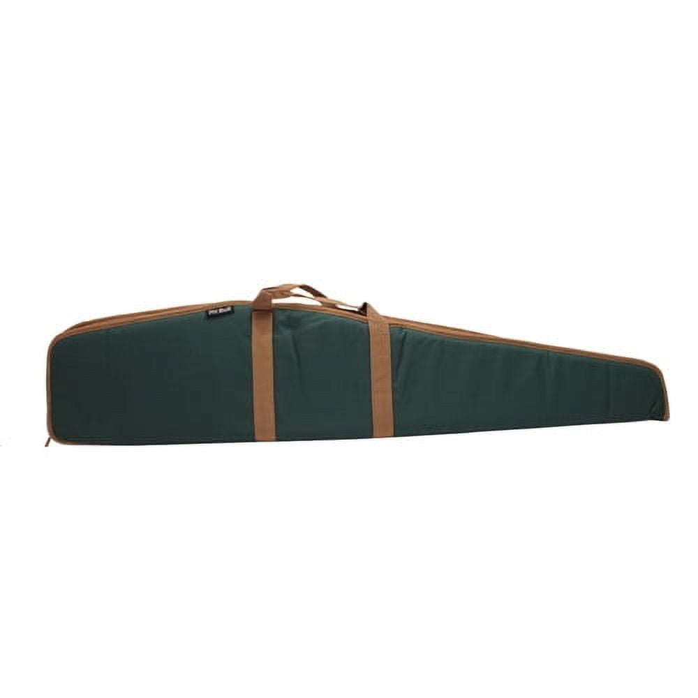 BULLDOG PIT BULL SCOPED RIFLE CASE 48" WATER-RESISTANT NYLON GREEN/CAMEL