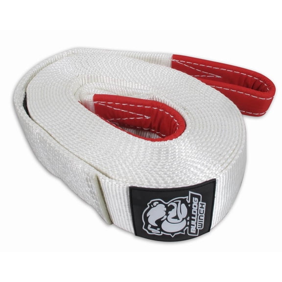 BULLDOG WINCH 20134 SNATCH STRAP, 3INX30FT 19.8KBS, 10K WLL