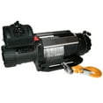 thumbnail image 1 of BULLDOG Winch 10028 Winch (12500lb Alpha Series with 6.0hp Series Wound Motor 100 ft. Synthetic Rope CNC Billet Aluminum Hawse Fairlead), 1 of 3