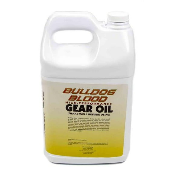 BULLDOG1 1 gal 75-90W Rearend Lube Synthetic Racing Gear Oil