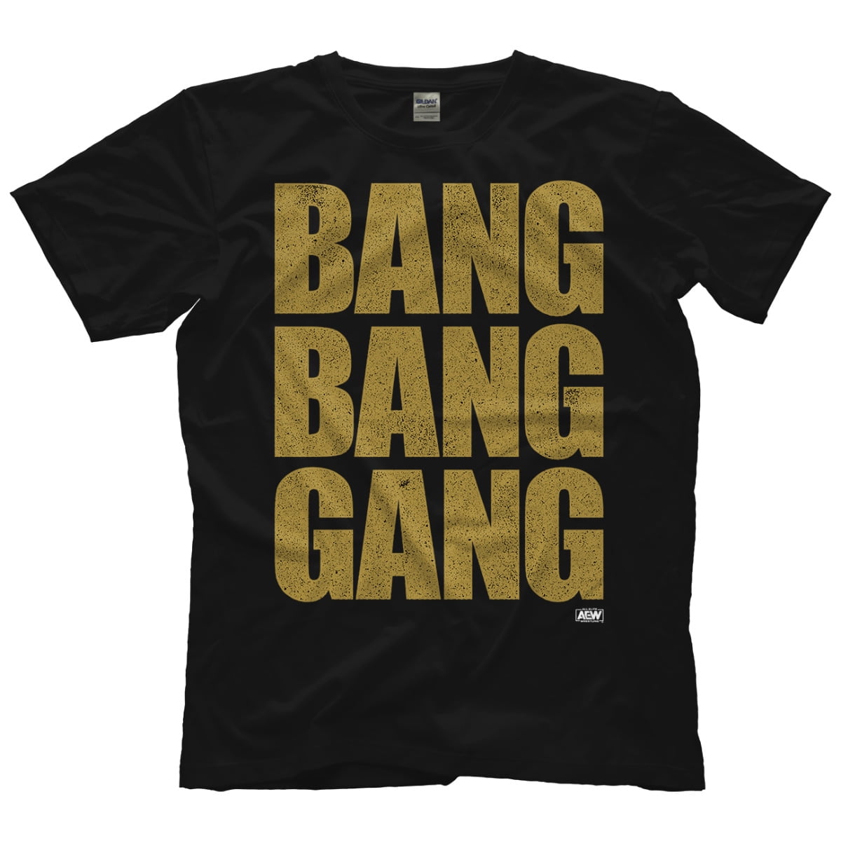 BULLET CLUB GOLD - BBG AEW Official T-Shirt - Walmart.com