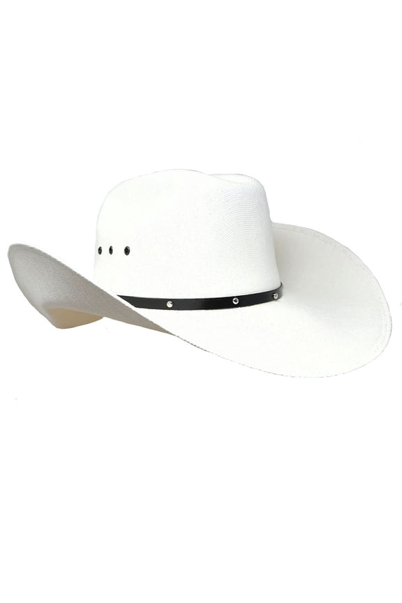 Adult Male Double Barrel Ace 50x Cowboy Hat, Color: Natural, Size: 7 1/8