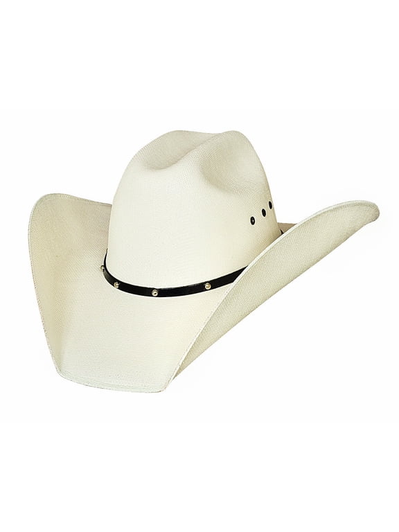 Justin Moore Double Barrel Ace - 50X Straw Cowboy Hat 7 1/4 Natural