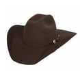 thumbnail image 1 of BULLHIDE Adult Male Kingman 4x Cowboy Hat, Color: Chocolate, Size: 7 3/8, 1 of 2