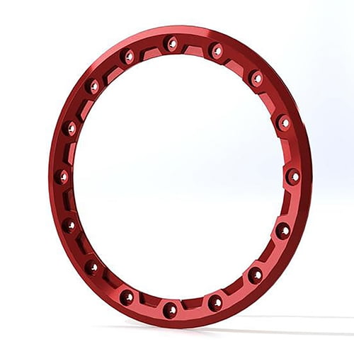BULLITE BEADLOCK RING 14" RED