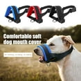 thumbnail image 1 of BULLPAW Dog Muzzle Adjustable Loop Nylon Mouth Guard Breathable Anti Barking Biting Chewing Muzzle with Reflective Straps for Small Medium Large Dog, 1 of 7