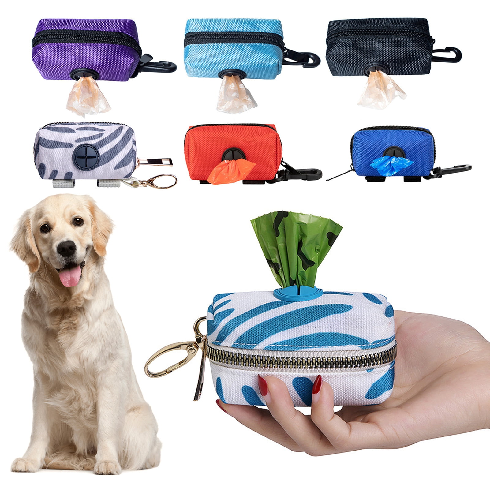 Bone Shape Waste Bag Dispenser Pet Dog Pickup Poop Clean Up