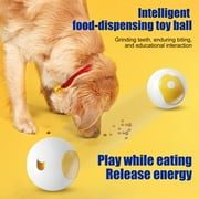 BULLPAW Interactive Dog Chew Toy Ball Clean Teeth Exercise Relieve Boredom Dog Dental Toy Dog Snack Dispenser Toy
