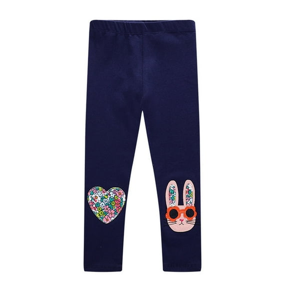 BULLPIANO 1-7T Girls Leggings Footless Cotton Tight Skinny Leggings Kids Classic Trousers Legging