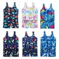 thumbnail image 1 of BULLPIANO 2-9Y Kids Float Swimsuit Buoyancy for Baby Boys Girls One Piece Floating Swim Vest Training Aid Swimwear, 1 of 7