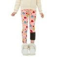 thumbnail image 1 of BULLPIANO 3-13 Years Girls Footless Warm Leggings Thick Fleece Lined Tights Trousers Pants, 1 of 11
