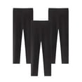 thumbnail image 1 of BULLPIANO 3 Pack Little Girls Footless Leggings Tight Cotton Thin Leggings Toddler Baby Skinny Stretch Trousers Legging 1-7 Years, 1 of 4