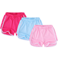 thumbnail image 1 of BULLPIANO 3-Pack Toddler Boys Girls Sport Shorts Summer Solid Cotton Jogger Active Shorts Casual Pants 2-11 Years, 1 of 7