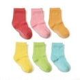 thumbnail image 1 of BULLPIANO 6 Pack Baby Socks Toddler Socks Non Slip Grip Ankle Socks with Non Skid for Infants Toddlers Kids Boys Girls, 1 of 8