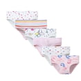 thumbnail image 1 of BULLPIANO 6 Pack Girls' Underwear Soft Comfort Cotton Panties Underwear Toddler Briefs Hipsters Soft Undies, 1 of 7