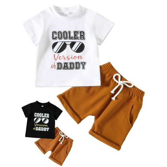 BULLPIANO Baby Boy Clothe Toddler Boy Outfit Summer Clothing T shirt Shorts Set Infant Little Boy Gift 0-3 Years