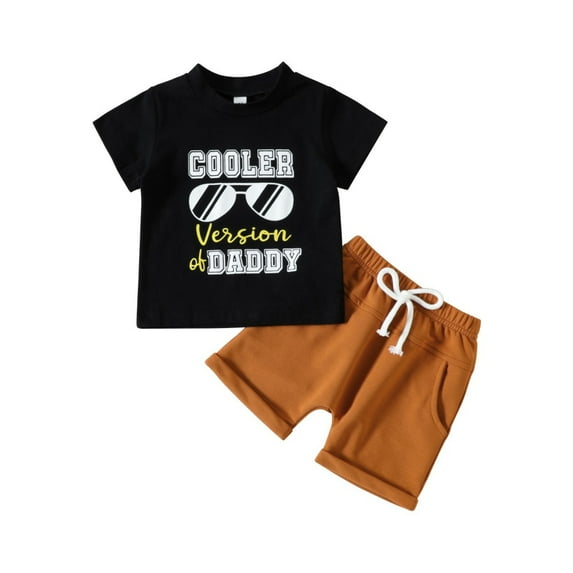 BULLPIANO Baby Boy Clothe Toddler Boy Outfit Summer Clothing T shirt Shorts Set Infant Little Boy Gift 0-3 Years