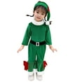 thumbnail image 1 of BULLPIANO Baby Girl Christmas Outfit Solid Color Long Sleeve Tops Flare Pants Set Cute Toddler Clothes, Size 2-3Y, 1 of 9
