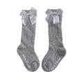 thumbnail image 1 of BULLPIANO Baby Knee High Socks with Bow Toddlers Bow Stockings Infants Long Socks Boys Toddlers Socks Uniform Socks Thick Winter Socks with Grips, 1 of 7