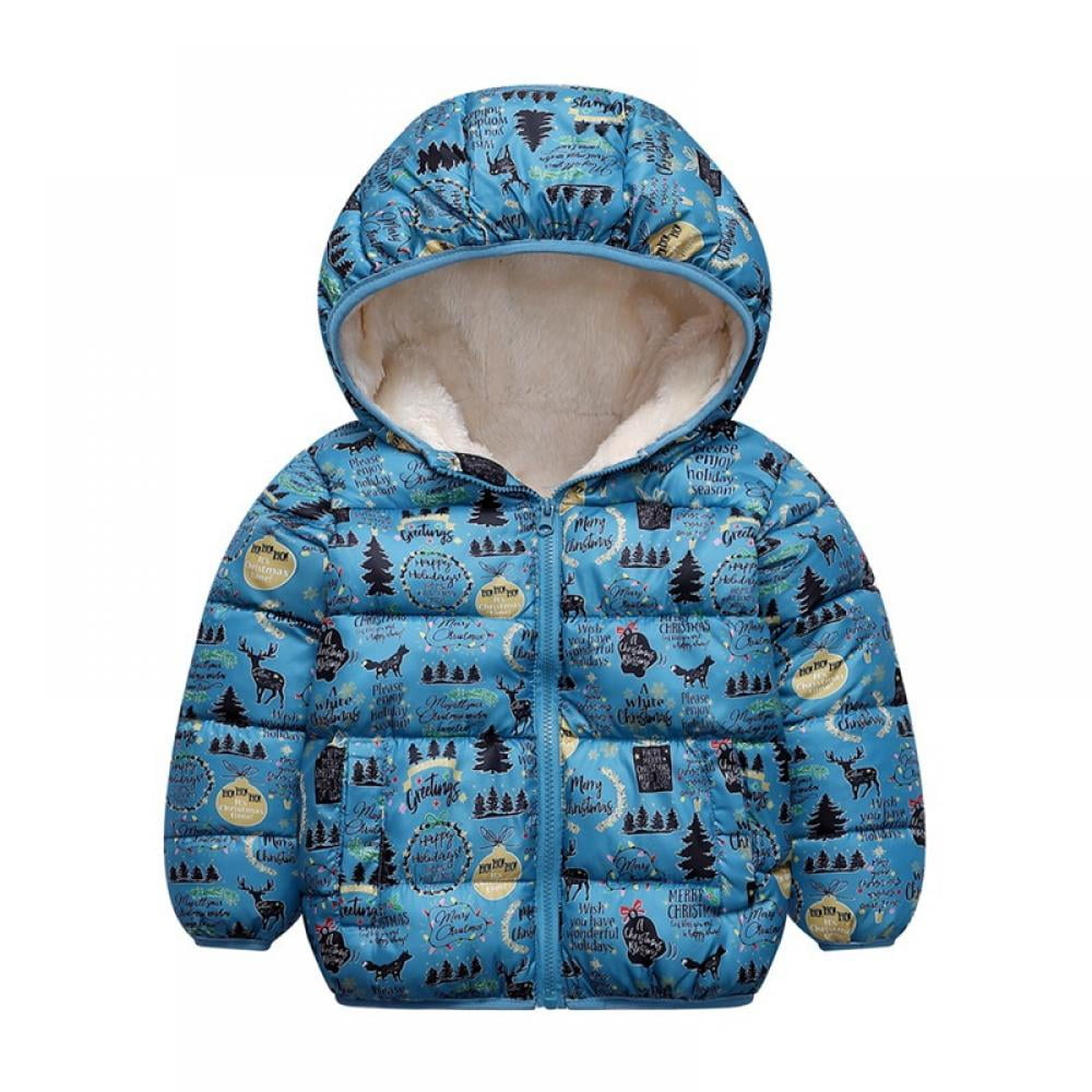 BULLPIANO Baby Winter Down Jacket with Hoods Kids Light
