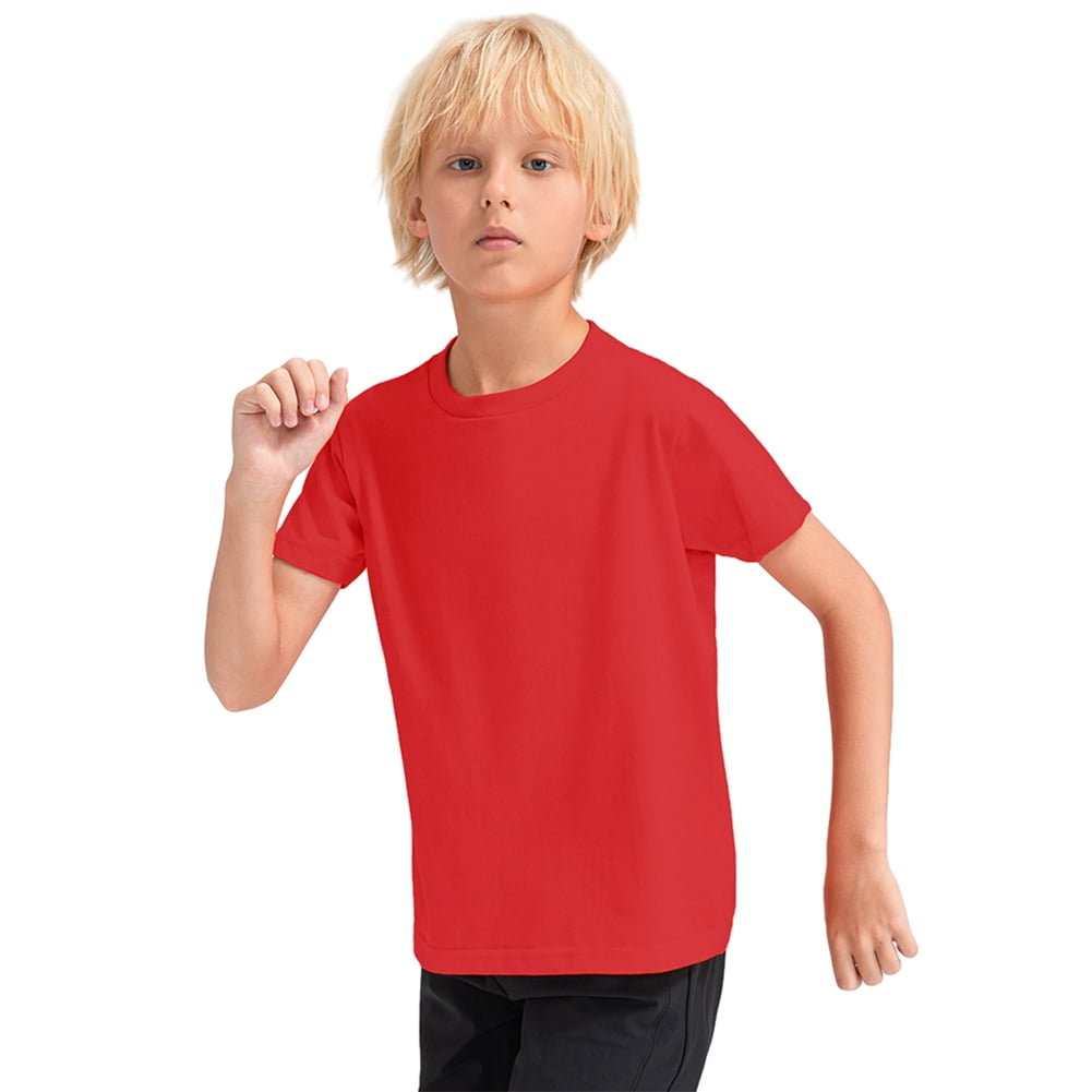 BULLPIANO Boys Compression Shirt Short Sleeve Youth Undershirts Kids Football Baseball