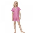 thumbnail image 1 of BULLPIANO Boys Girls Pajamas Set 2 Piece Top and Bottom Sleepwear for Kids Button Down Loungewear Soft Summer Pjs Nightwear Shorts Set, 1 of 6