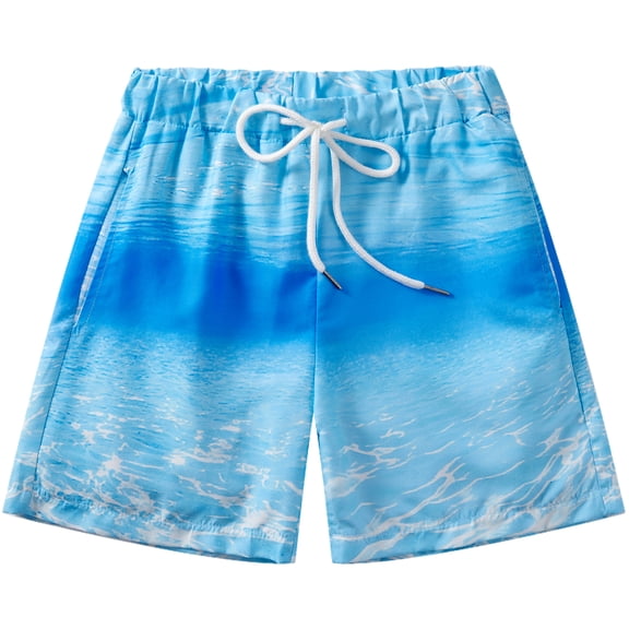 BULLPIANO Boys Swim Trunks Boxer Brief Compression Liner Swim Shorts Quick Dry Bathing Suit Summer Beach Shorts