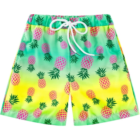 BULLPIANO Boys Swim Trunks Boxer Brief Compression Liner Swim Shorts Quick Dry Bathing Suit Summer Beach Shorts