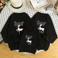 thumbnail image 1 of BULLPIANO Christmas Family Matching Hoodie Sweashirts Xmas Ugly Sweaters Jumper Mom Dad Kids Family Pullover Tops, 1 of 7