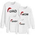 thumbnail image 1 of BULLPIANO Christmas Family Matching Hoodie Sweashirts Xmas Ugly Sweaters Jumper Mom Dad Kids Family Pullover Tops, 1 of 1