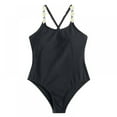 thumbnail image 1 of BULLPIANO Girl One Piece Bathing Suit High Waisted Swimsuit High Cut Sports Swimwear Bikini Bathing Suits, 1 of 5