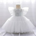 thumbnail image 1 of BULLPIANO Girls First Communion Dresses Tull Dress Ball Gown Dresses For Girls Princess Dresses Wedding Flower Girl Pageant Gown Party Dress, 1 of 9