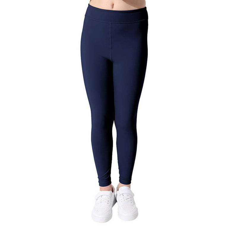 BULLPIANO Girls Leggings Multi Color High Waist Soft Stretchy Full Length Yoga Pants for Kids Teens Dance Kids Athletic Running Tights Walmart