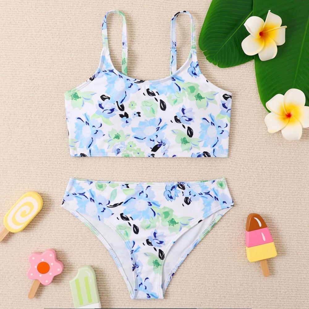 BULLPIANO Girls Summer Swimsuits, Big Girls Bikinis Bathing Suit with