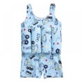 thumbnail image 1 of BULLPIANO Kids Baby Floatation Swimsuit Buoyancy Float Suit Swim Vest One Piece Floating Swimwear for Boys Girls 2-9 Years, 1 of 5