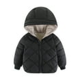 thumbnail image 1 of BULLPIANO Kids Boys Girls Warm Coat Hooded Thick Jacket Kids Baby Winter Snowsuit Puffer Outerwear 2-7Y, 1 of 8