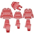 thumbnail image 1 of BULLPIANO Matching Family Pajamas Set Christmas PJ's with Christmas Printed Tops+Pants Sleepwear Nightwear Set, 1 of 9